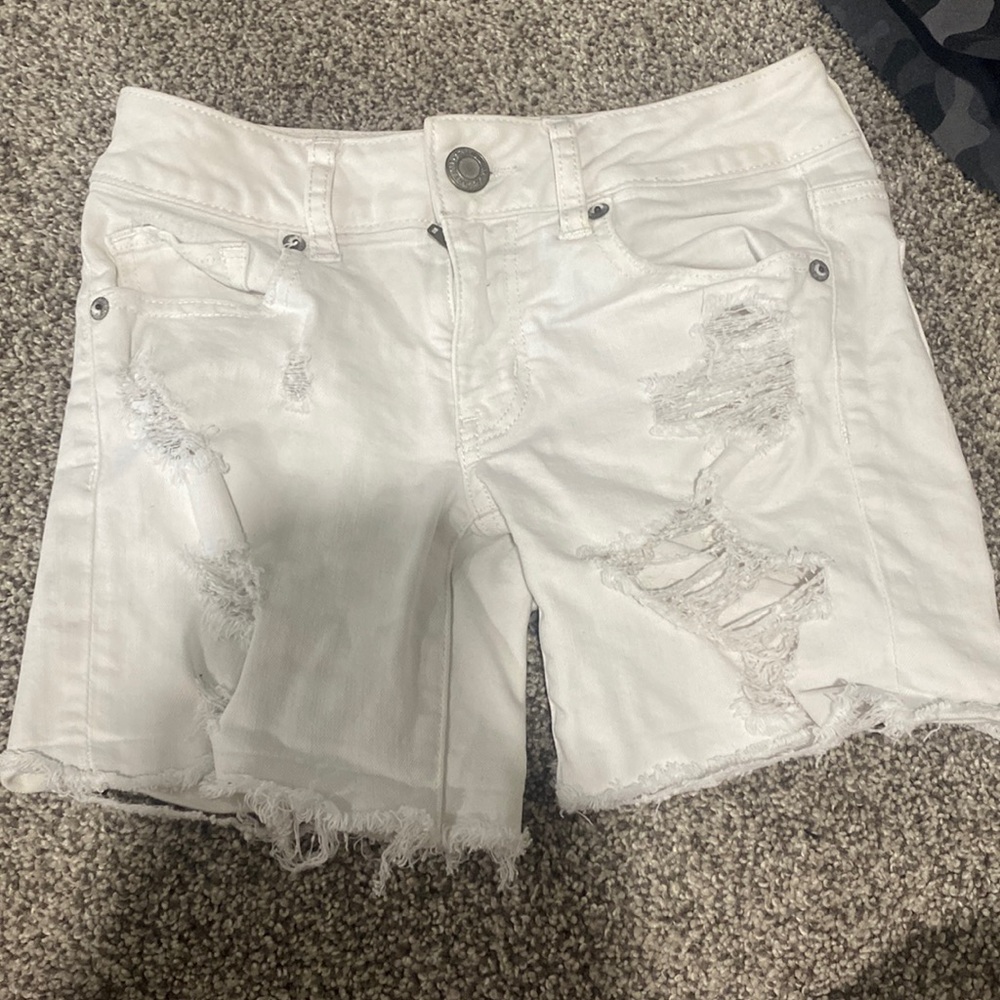 American eagle jean shorts